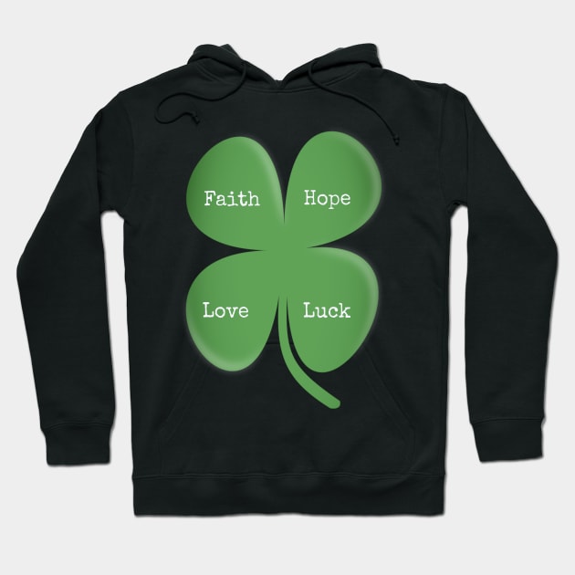 Irish Four Leaf Clover Hoodie by bargains730